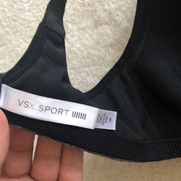 VSX Sport Victoria secret black and heather grey sports bra - Picture 6 of 7